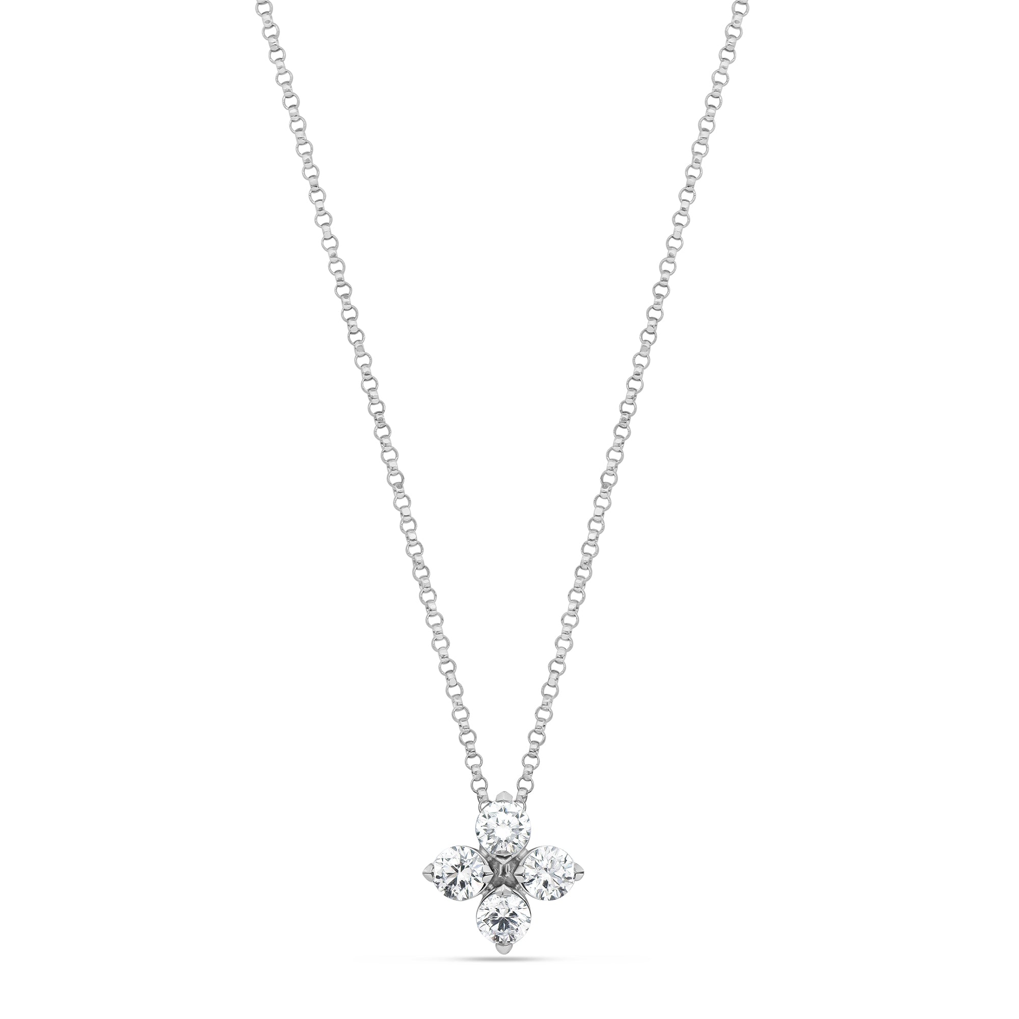 Diamond on sale necklace love