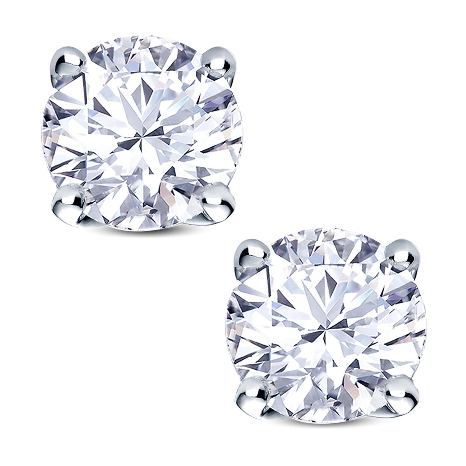 Tulip diamond deals earrings