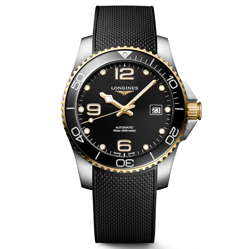 Longines HydroConquest 41mm Black Dial Automatic Gents Watch L3.781.3