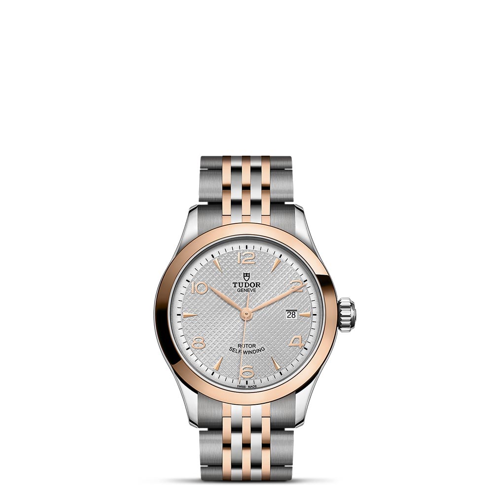 Rose gold hotsell and silver watch