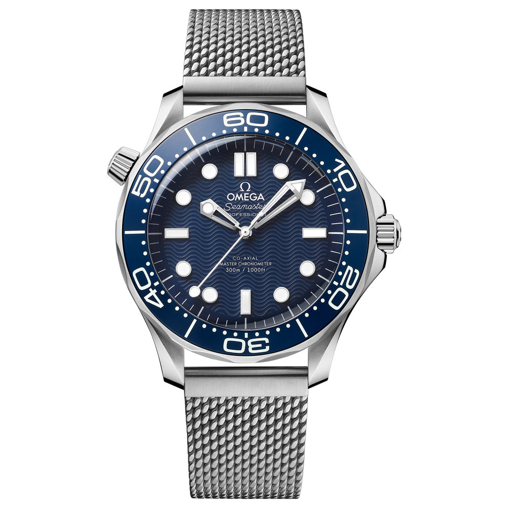 OMEGA Seamaster Diver 300m 007 60th Anniversary Edition 42mm Blue Dial Automatic Gents Watch 21030422003002