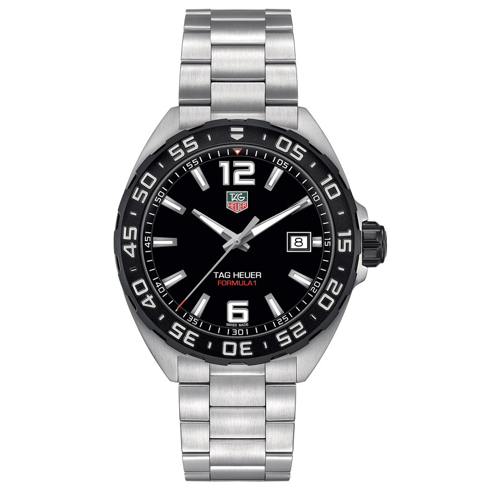 TAG Heuer Formula 1 41mm Black Dial Quartz Gents Watch WAZ1110.BA0875