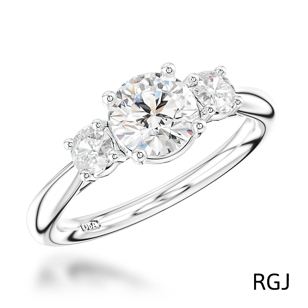 Best three clearance stone engagement rings