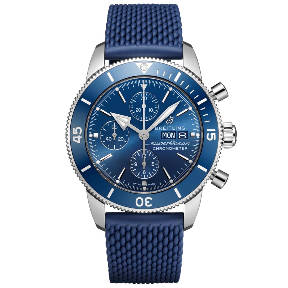 Breitling Superocean Heritage Chronograph 44mm Blue Dial Automatic Gen