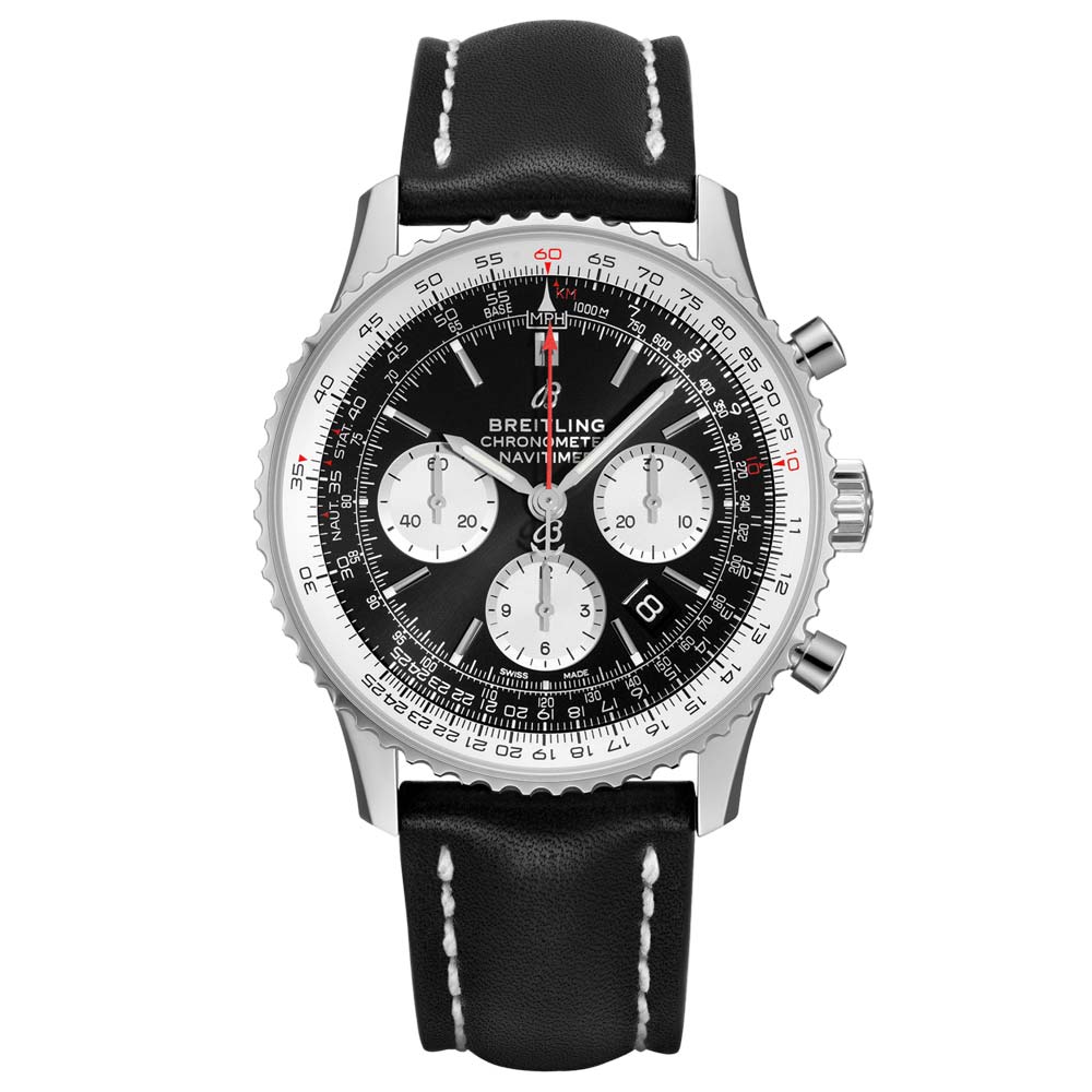 Breitling black online face