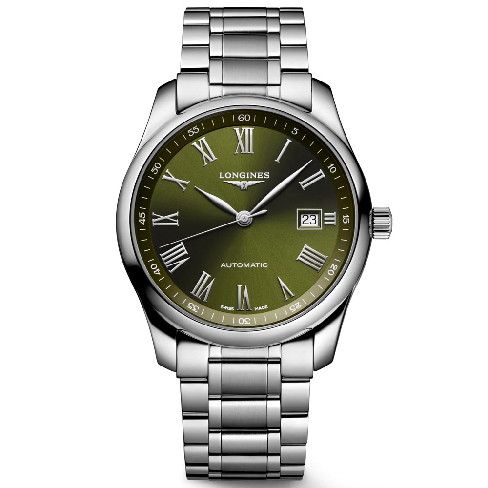 Longines Master Collection 40mm Green Dial Automatic Gents Watch L2.79