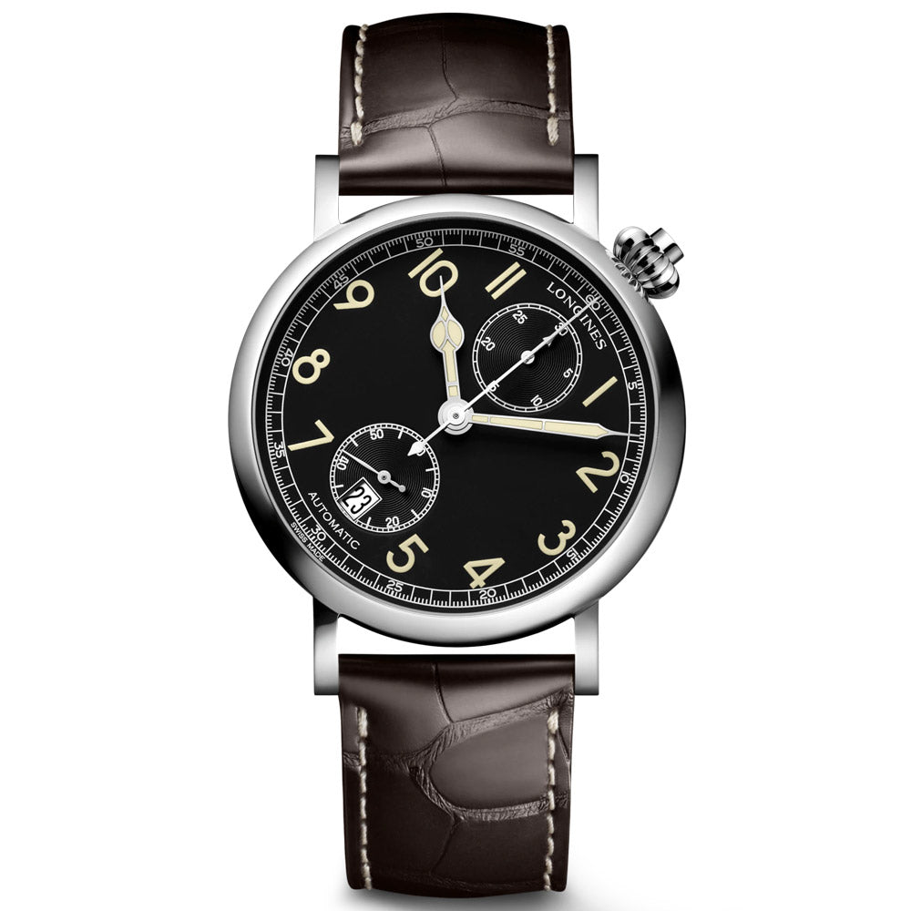 Longines Avigation Type A 7 1935 41mm Black Dial Automatic Chronograph