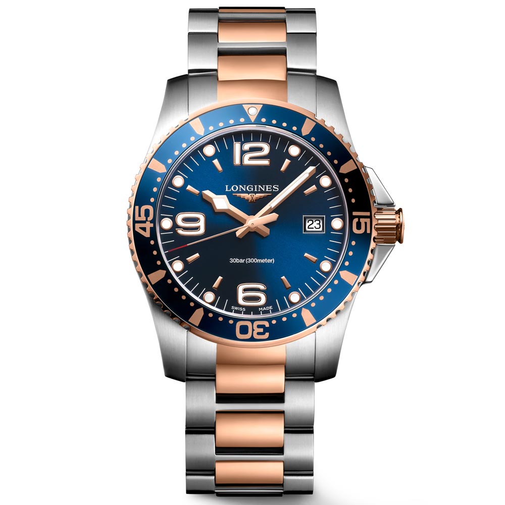 Longines hydroconquest sales 44mm blue