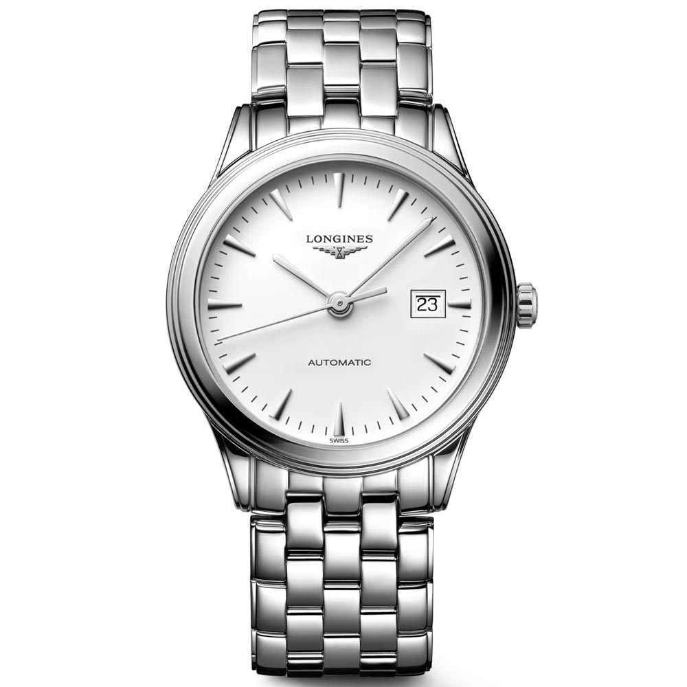 Longines hot sale white dial