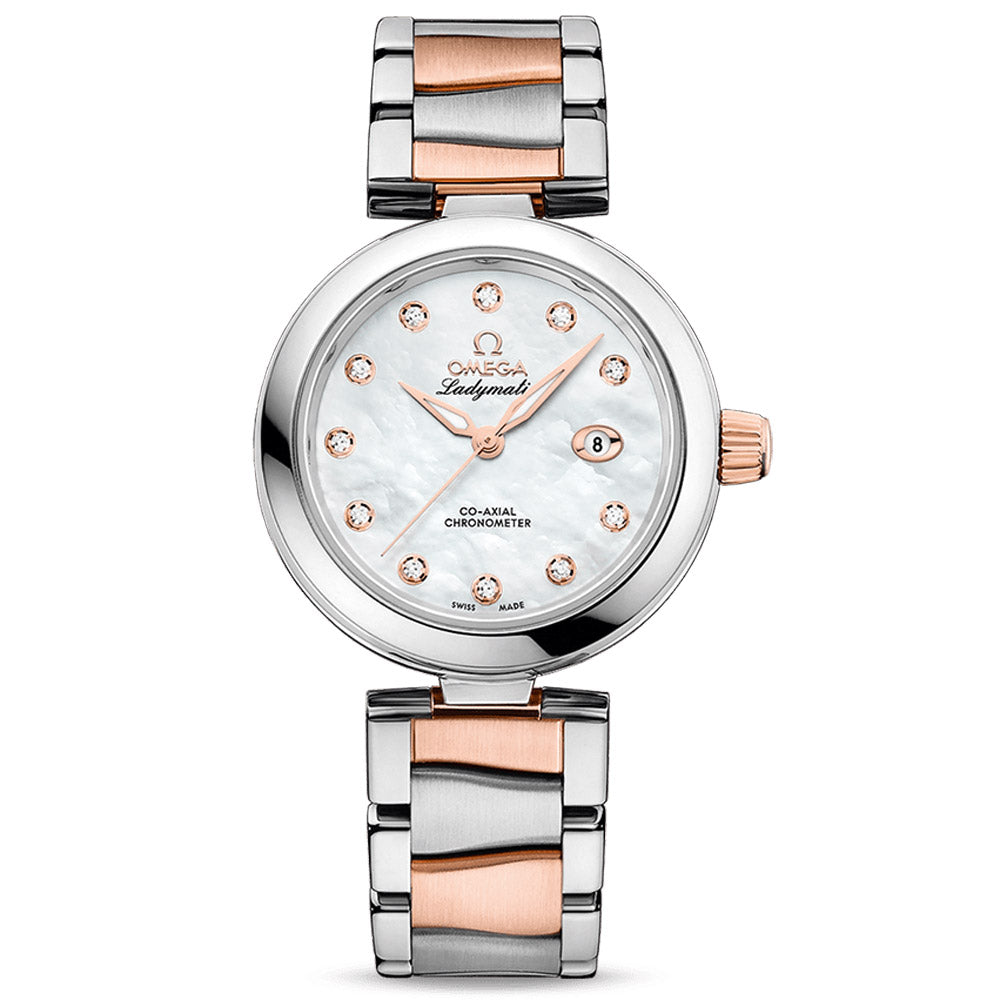 Omega ville ladymatic deals rose gold