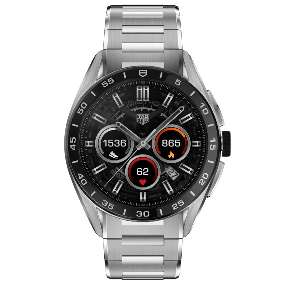 TAG Heuer Connected Calibre E4 Stainless Steel 45mm Smart Watch SBR8A1