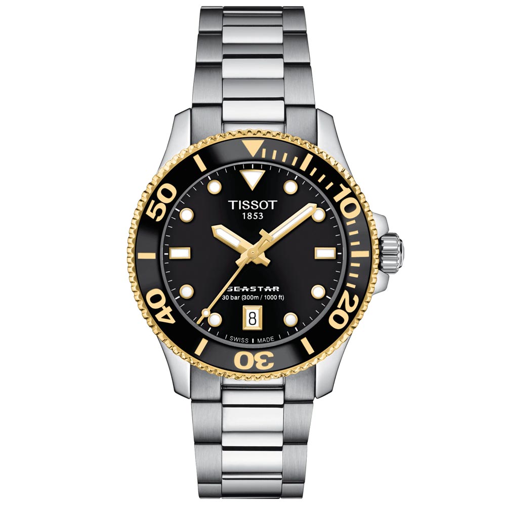 Tissot black automatic on sale watch