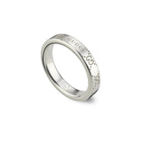 Gucci Signature Silver 4mm Ring YBC814712001