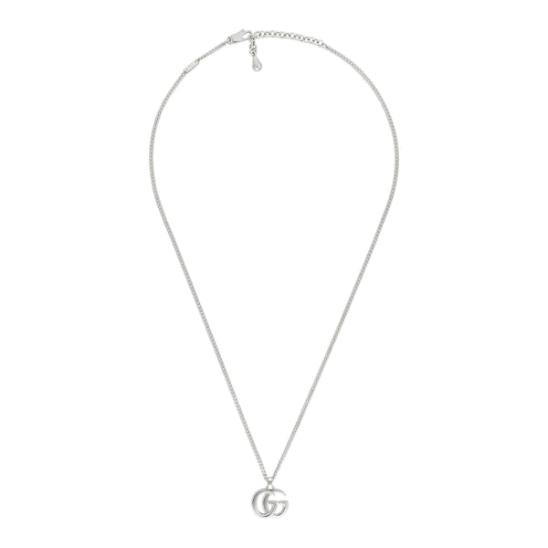 Gucci GG Marmont Silver Necklace YBB81491400100U