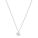 Gucci GG Marmont Silver Necklace YBB81491400100U