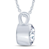 18ct White Gold 0.40ct Round Brilliant Cut Diamond Necklace