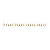 Gucci Horsebit 18ct Yellow Gold Link Bracelet YBA796185001