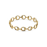 Gucci Horsebit 18ct Yellow Gold Link Bracelet YBA796185001