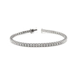 18ct White Gold 1.07ct Diamond Line Bracelet