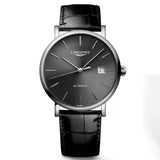 Longines Elegant Collection 39mm Black Dial Automatic Gents Watch L4.910.4.72.2