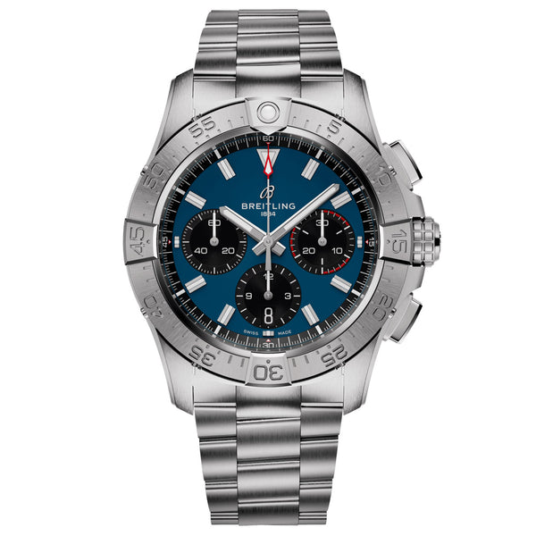 Breitling Avenger B01 Chronograph 42mm Blue Dial Automatic Gents Watch AB0146101C1A1