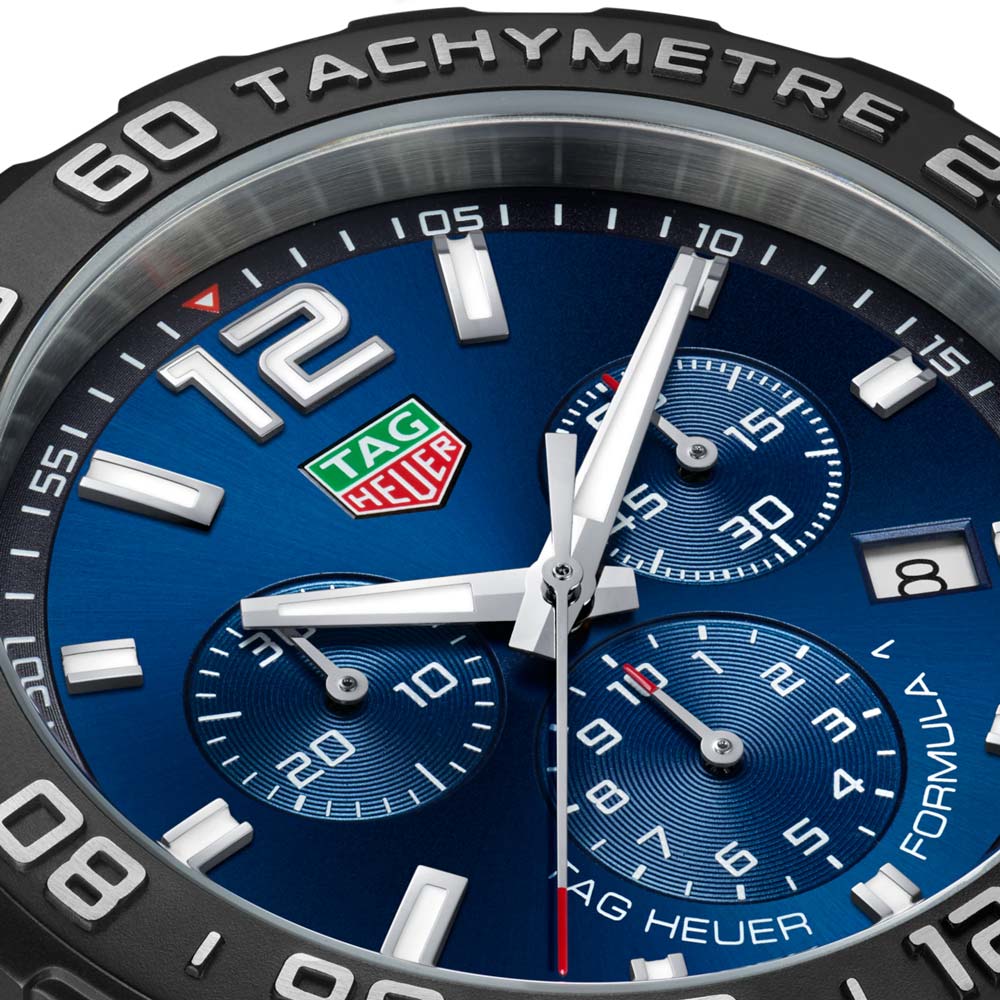 TAG Heuer Formula 1 43mm Blue Dial Quartz Chronograph Gents Watch CAZ101AV.BA0842