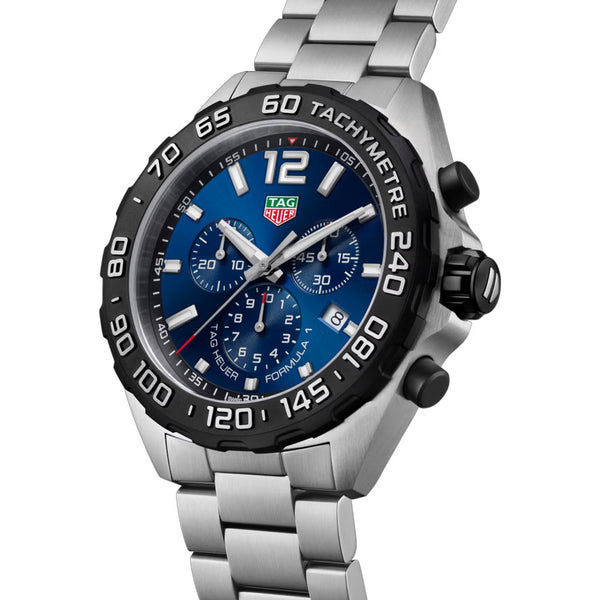 TAG Heuer Formula 1 43mm Blue Dial Quartz Chronograph Gents Watch CAZ101AV.BA0842