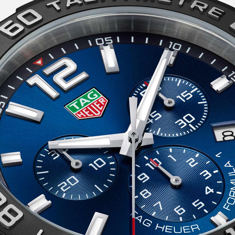 TAG Heuer Formula 1 43mm Blue Dial Quartz Chronograph Gents Watch CAZ101AV.FT8077