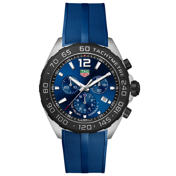 TAG Heuer Formula 1 43mm Blue Dial Quartz Chronograph Gents Watch CAZ101AV.FT8077