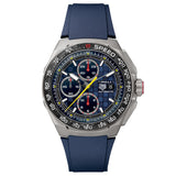 TAG Heuer Formula 1 Chronograph X Oracle Red Bull Racing 44mm Blue Dial Titanium Automatic Gents Watch CBZ2080.FT8091