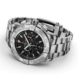 Breitling Super Avenger B01 Chronograph 46mm Black Dial Titanium Automatic Gents Watch EB0148101B1E1