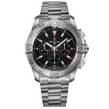 Breitling Super Avenger B01 Chronograph 46mm Black Dial Titanium Automatic Gents Watch EB0148101B1E1