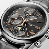 Longines Master Collection 40mm Anthracite Dial Moonphase Automatic Chronograph Gents Watch L2.673.4.61.2