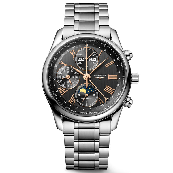 Longines Master Collection 40mm Anthracite Dial Moonphase