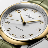 Longines Master Collection 40mm Silver Dial 18ct Gold Capped Steel Automatic Gents Watch L2.793.5.72.2