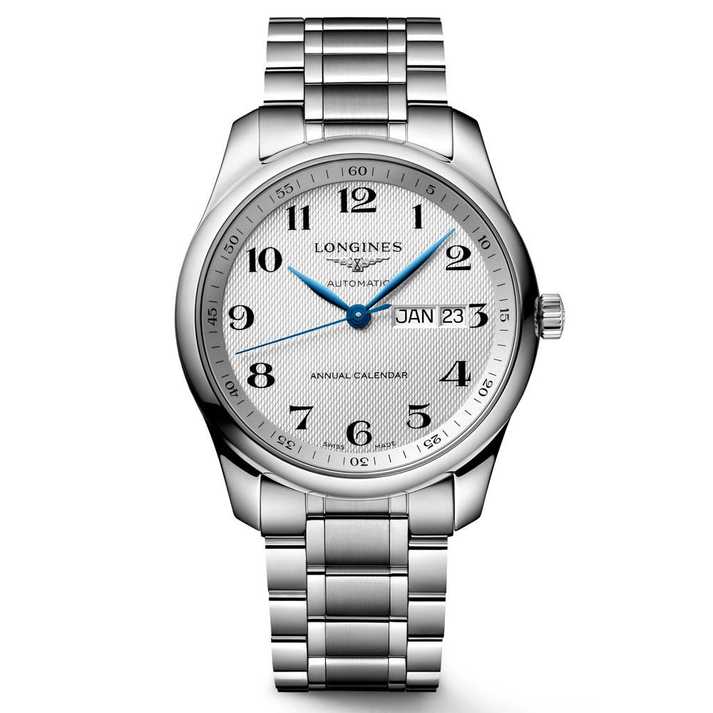 Longines Master Collection 40mm Silver Dial Annual Calendar Automatic Gents Watch L2.910.4.78.6