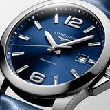 Longines Conquest 41mm Blue Dial Quartz Gents Watch L3.759.4.96.0