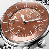 Longines Legend Diver 39mm Terracotta Dial Automatic Watch L3.764.4.96.6