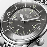 Longines Legend Diver 39mm Grey Dial Automatic Watch L3.764.4.99.6