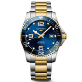 Longines HydroConquest 41mm Blue Dial Yellow PVD Steel Automatic Gents Watch L3.781.3.96.7