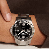 Longines HydroConquest 43mm Black Dial Automatic Gents Watch L3.782.4.56.6