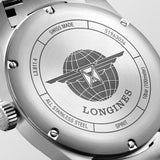 Longines Spirit 42mm Silver Dial Automatic Gents Watch L3.811.4.73.6