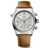 Longines Spirit 42mm Silver Dial Automatic Chronograph Gents Watch L3.820.4.73.2