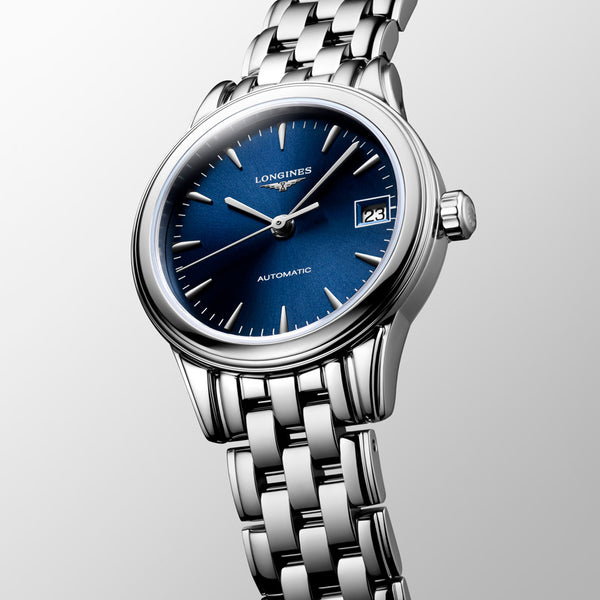 Longines Flagship 26mm Blue Dial Automatic Ladies Watch L4.274.4.92.6