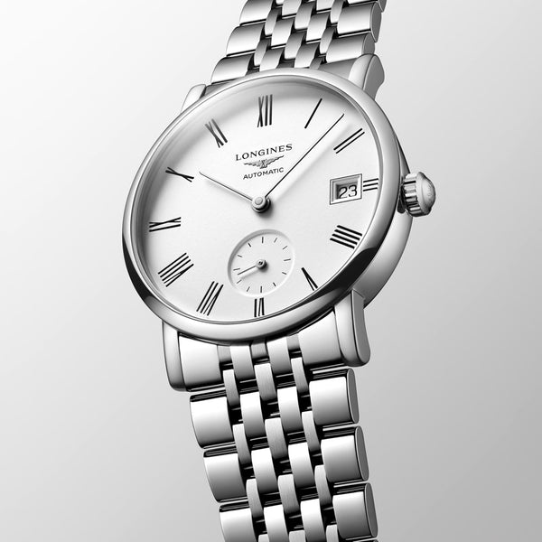 Longines Elegant Collection 34.5mm White Dial Automatic Ladies Watch L4.312.4.11.6