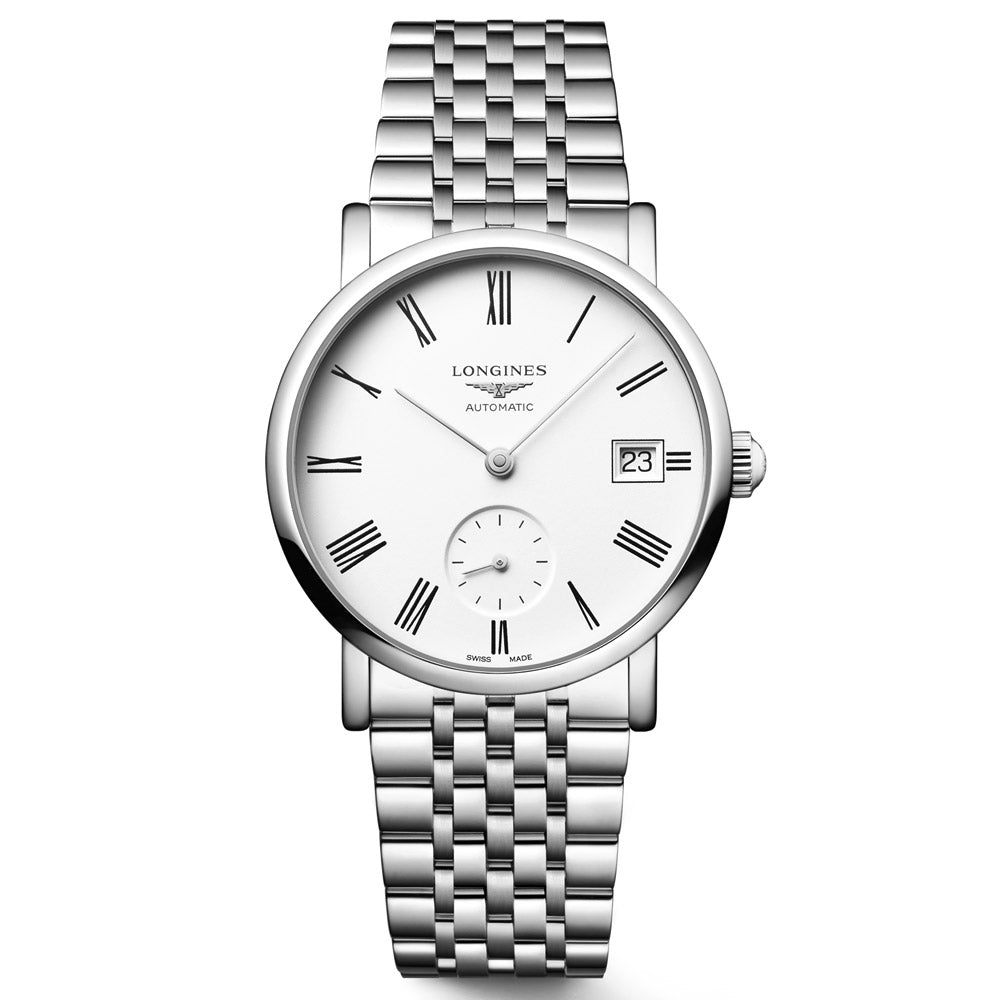 Longines Elegant Collection 34.5mm White Dial Automatic Ladies Watch L4.312.4.11.6