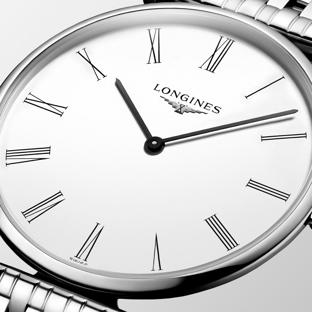 Longines La Grande Classique 36mm White Dial Quartz Watch L4.755.4.11.6