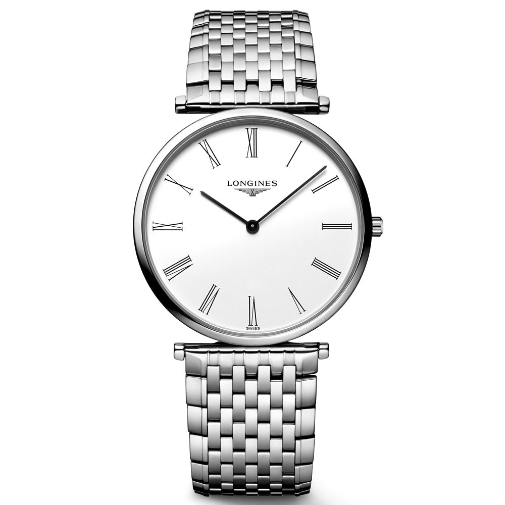 Longines La Grande Classique 36mm White Dial Quartz Watch L4.755.4.11.6