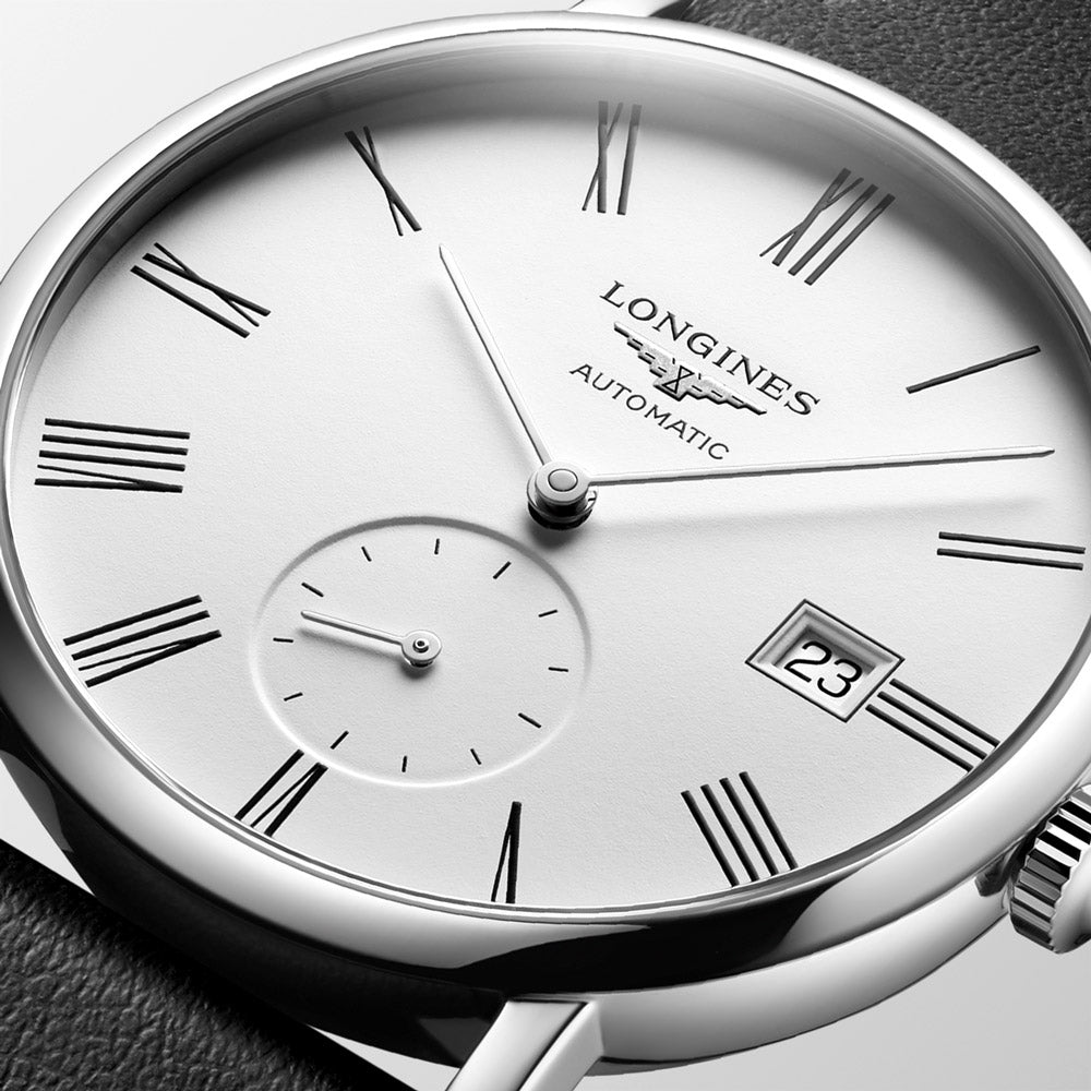 Longines Elegant Collection 39mm White Dial Automatic Watch L4.812.4.11.0