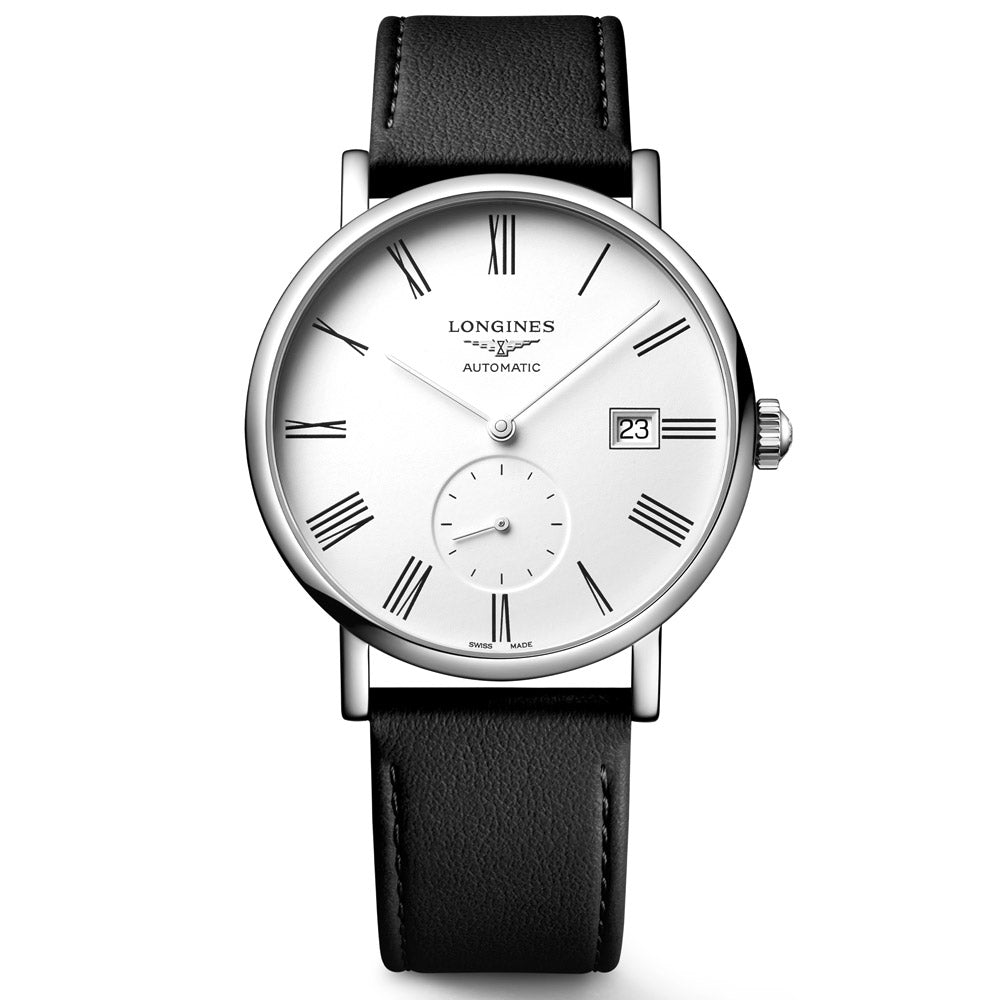 Longines Elegant Collection 39mm White Dial Automatic Watch L4.812.4.11.0